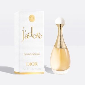 Dior j'adior 5ml travel size + free gift dior homme sport